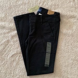 American Eagle Skinny Stretch Black Pants